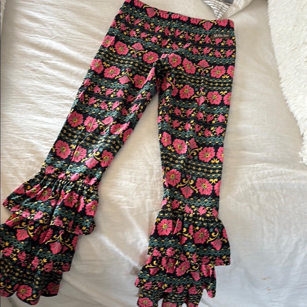 Floral Ruffle Kids Bottoms